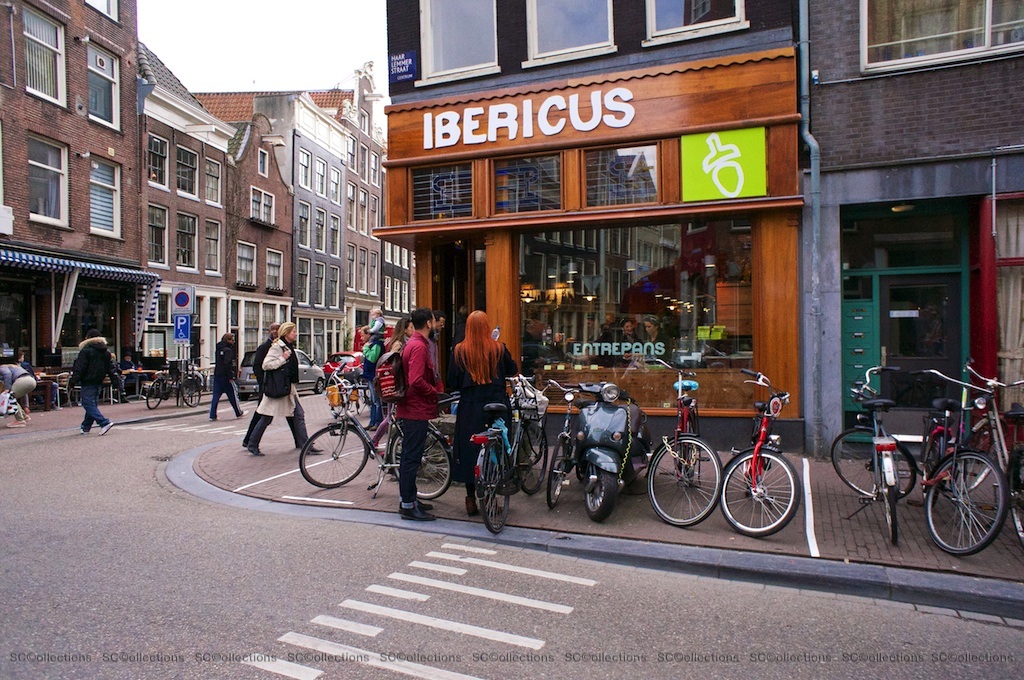 sccollections Spanish ham shop in Amsterdam