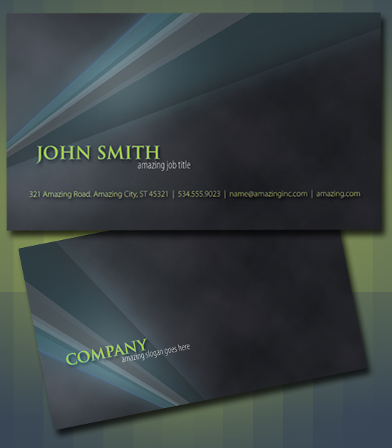 Free Business Card PSD v1 Free Business Card PSD v1