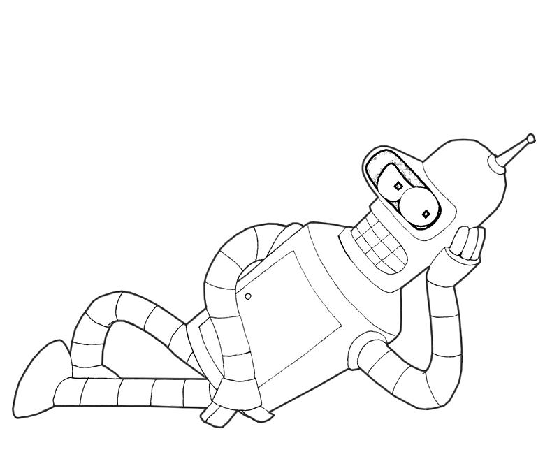 Printable Bender Sleep Coloring Pages printable-bender-sleep-coloring-pages