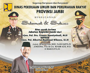 Selamat Bertugas Irjen Pol Albertus Rachmad Wibowo