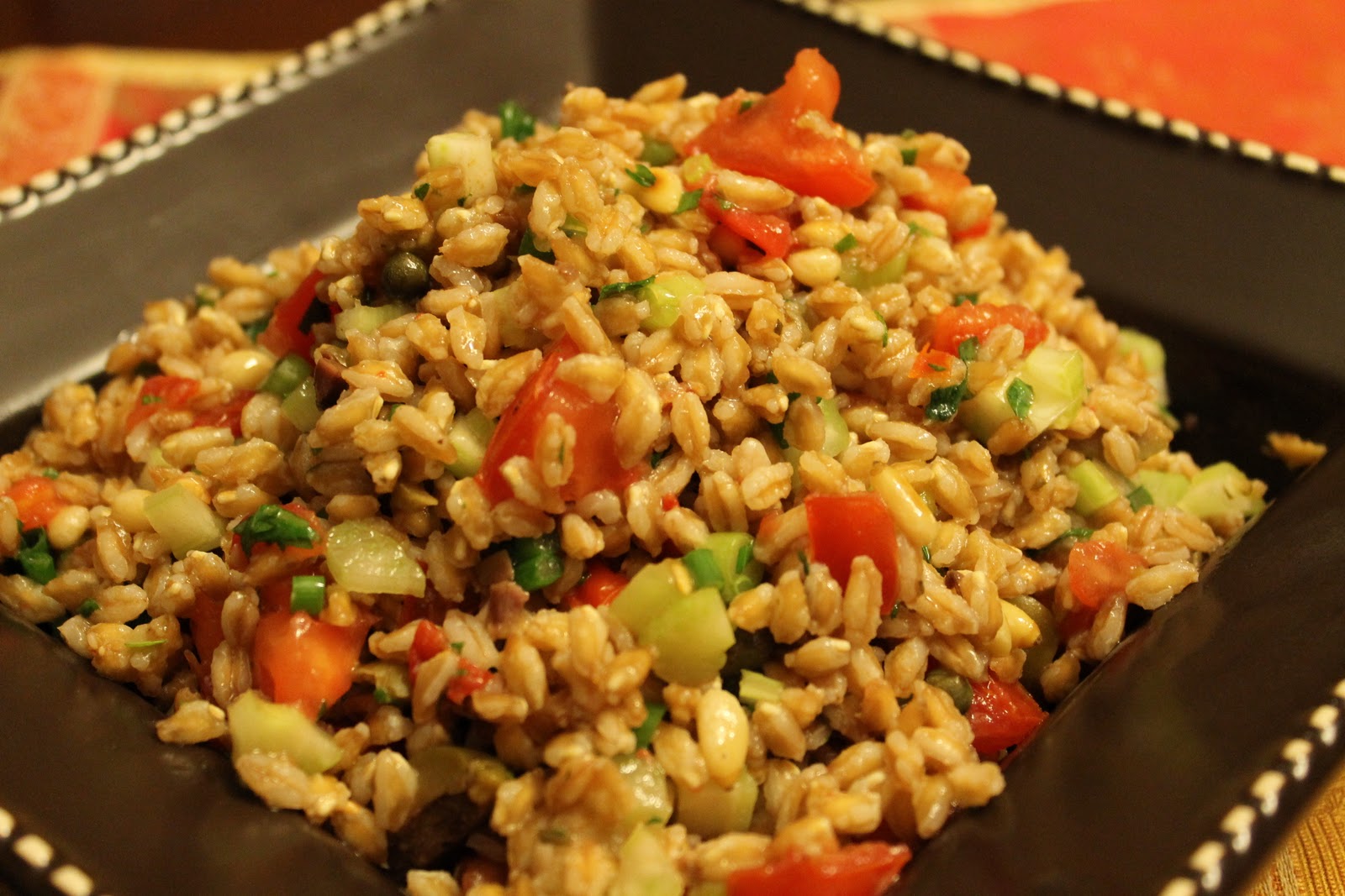 My Italian Grandmother Farro salad