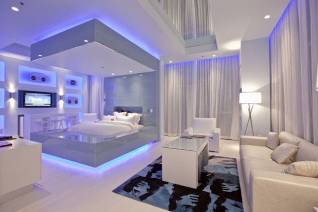 miami blue suite interior design
