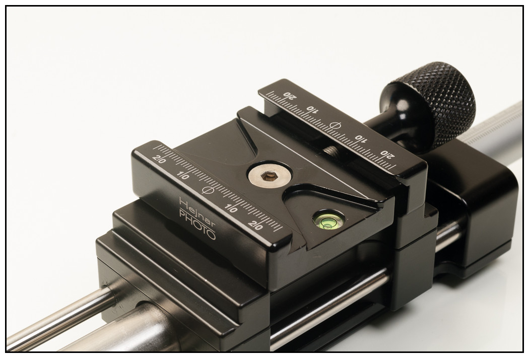 Hejnar Photo Micrometer adjusting micro rail with 50mm travel