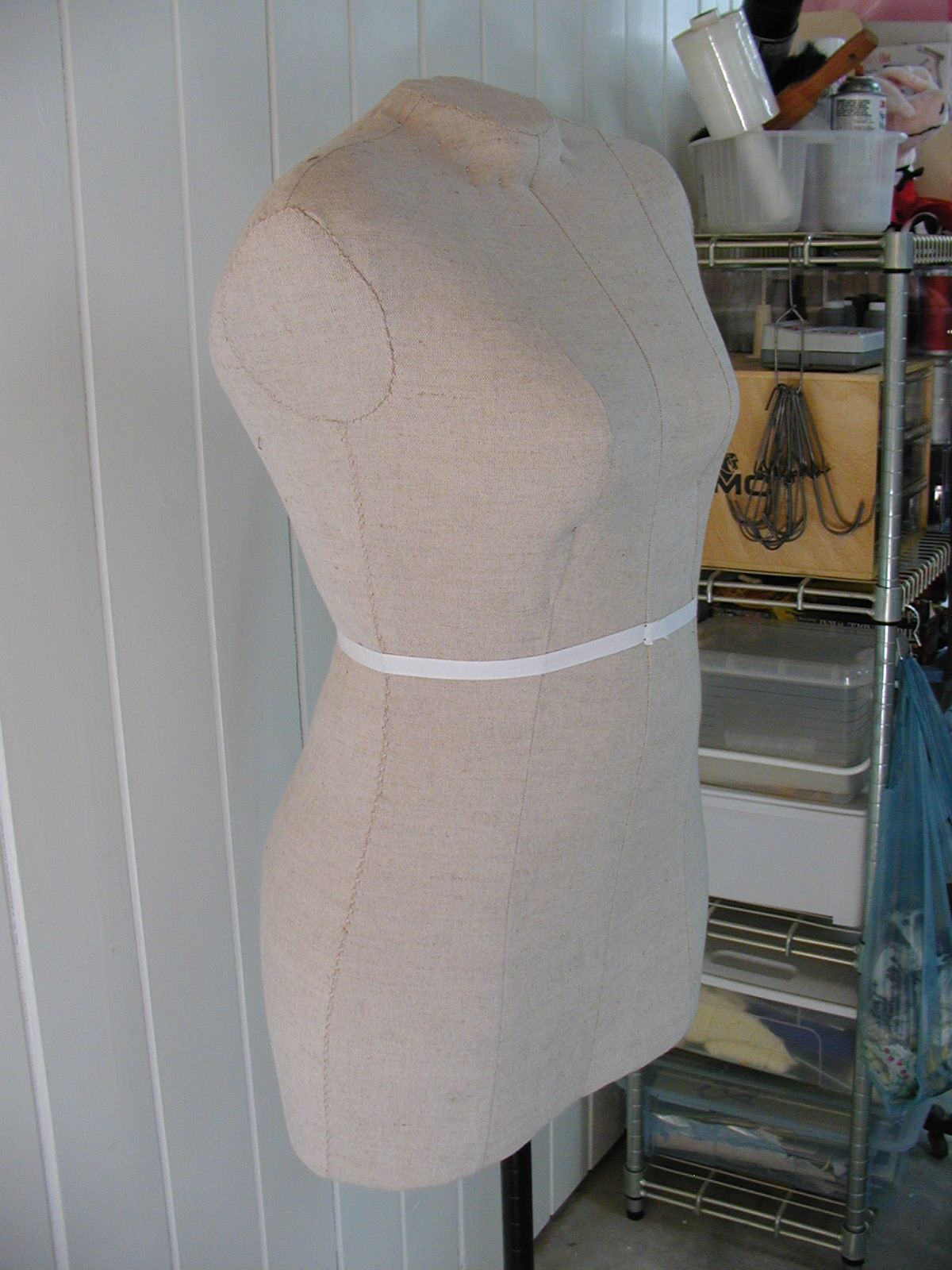 Sewing Cafe Dress Form Evaluation Duct Tape forms