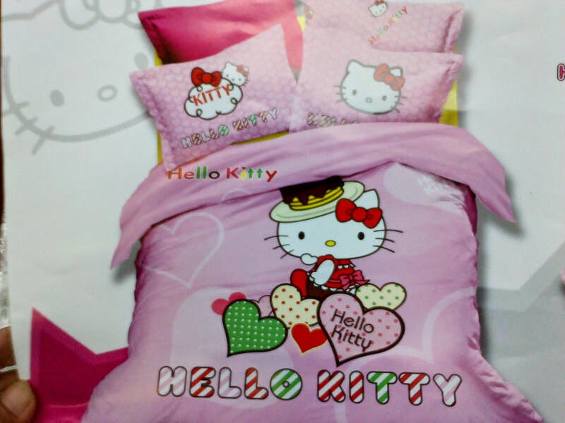 Sprei Anak Jepang Motif Hello Kitty Sprei Anak Jepang Motif Hello Kitty
