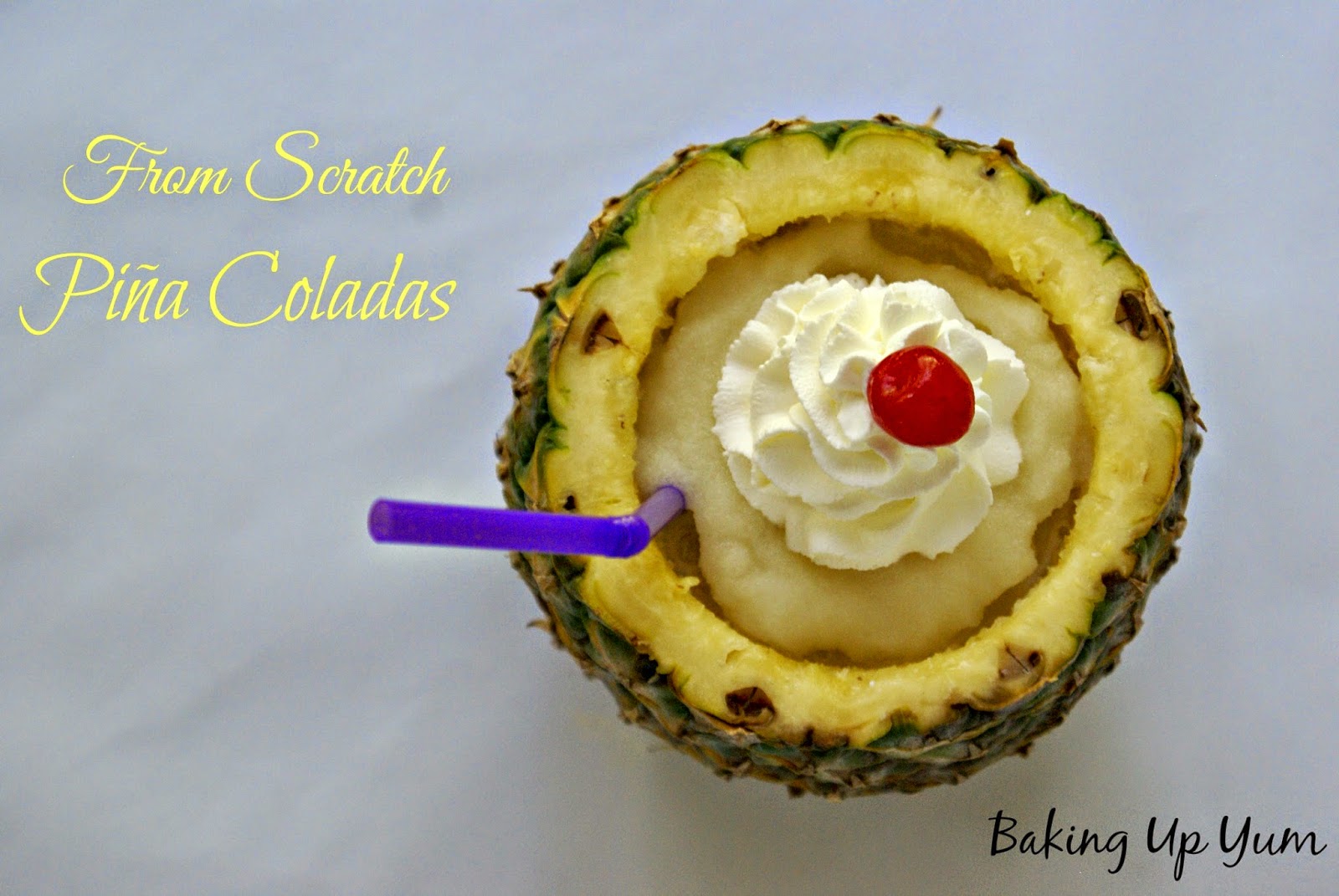 Baking Up Yum From Scratch Pina Coladas