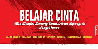 Belajar cinta adalah blog untuk saling belajar tentang cinta 
dan kasih sayang. Berisi berbagai macam artikel tips dalam memahami cinta.