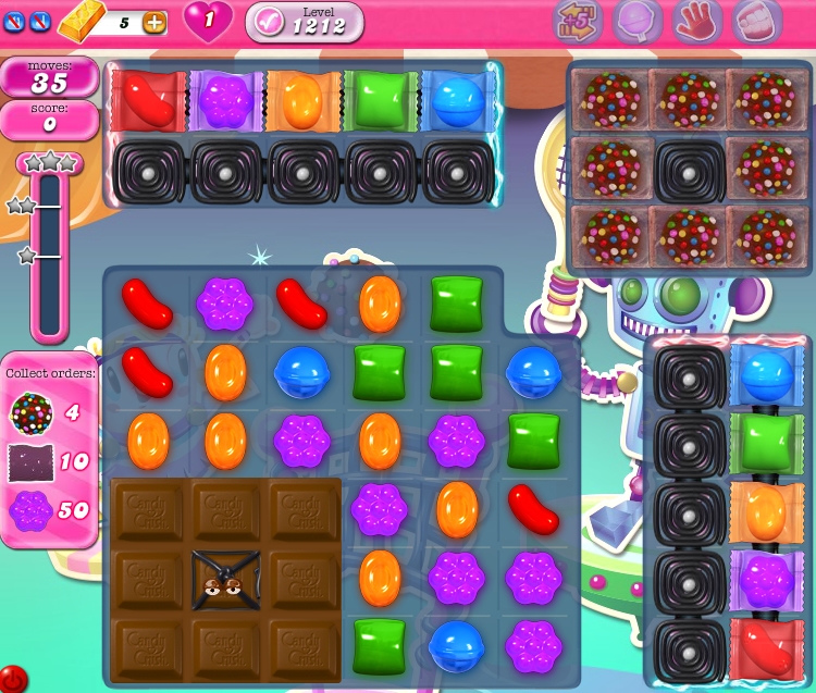 Candy Crush Saga 1212 Candy Crush Saga 1212