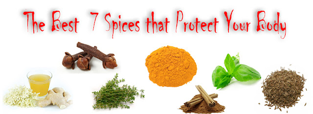 The Best 7 Spices that Protect Your Body The Best 7 Spices that Protect Your Body