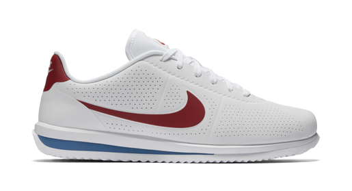 nike cortez weiß rot blau