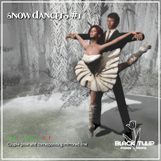 [Black Tulip] Poses (Couple) - Snow Dancers #1