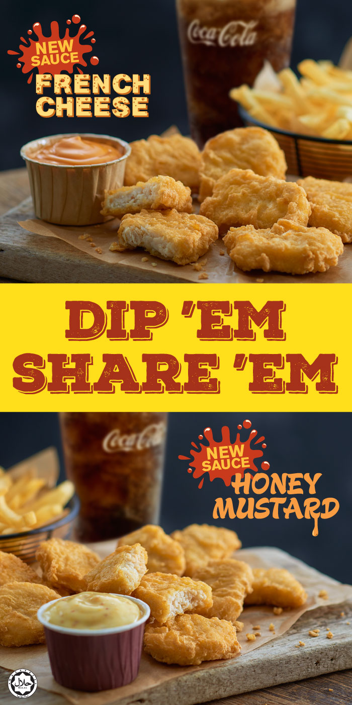 McDonald's New Heavenly Dips — Nay, Honey