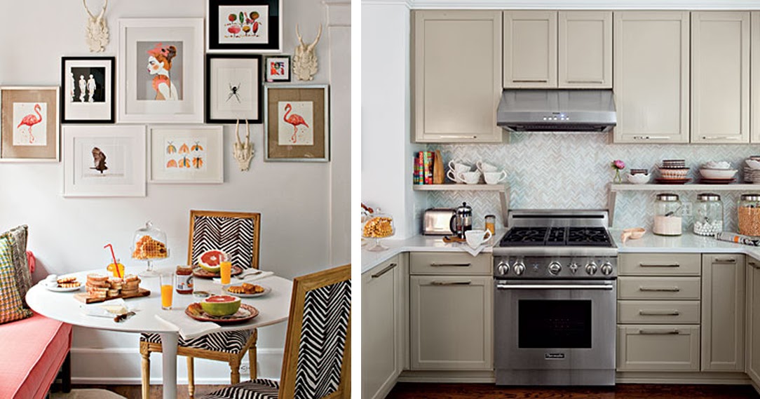 BLACK WHITE YELLOW Kitchen From Southern Living