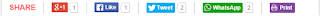 Sticky Social Share Blogger