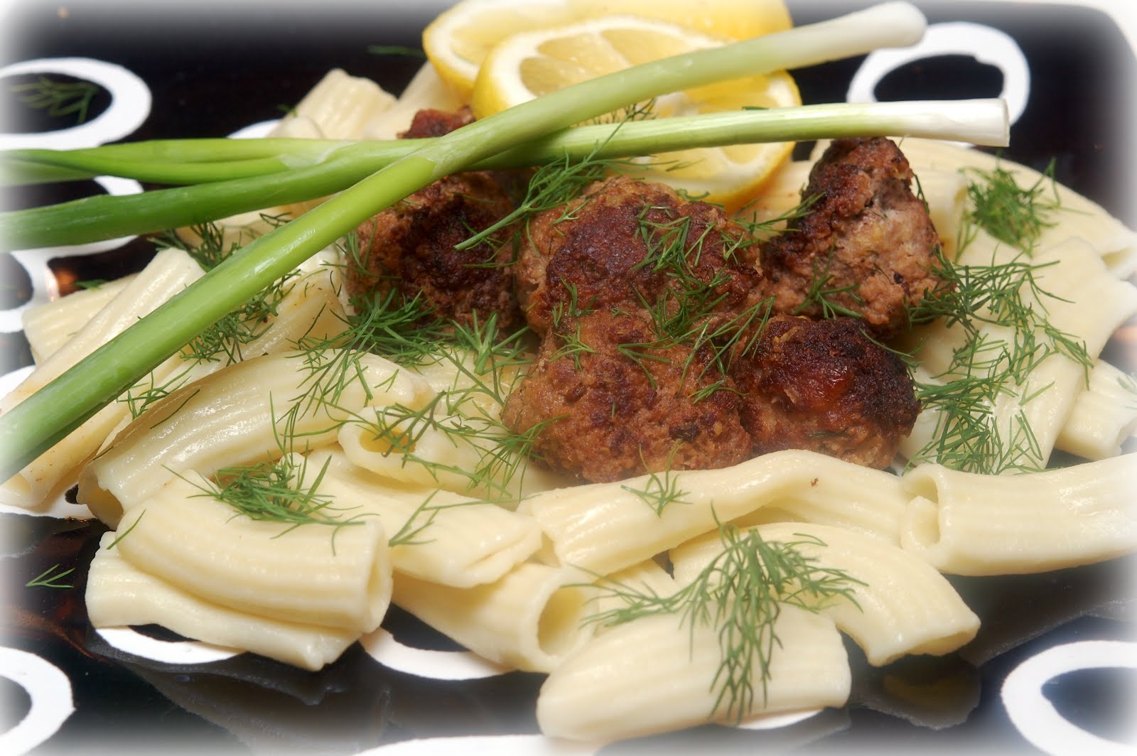 HOMEMADE GLUTEN FREE RIGATONI & LEMON DILL MEATBALLS Hugs and Cookies XOXO