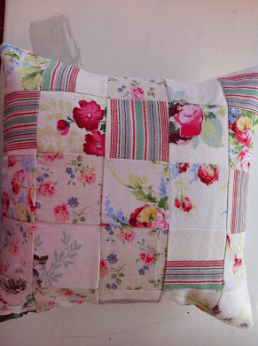 Patchwork cushion