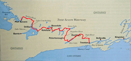 What is the trent severn waterway
