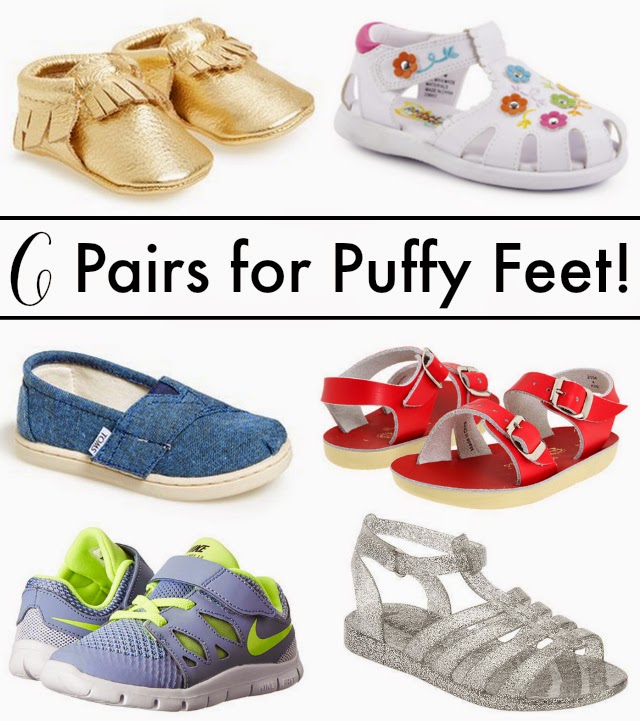 Chasing Davies 6 Pairs of Shoes for Puffy Toddler Feet!