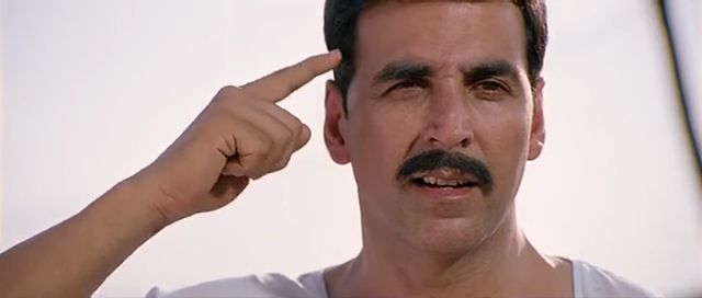 Screen Shot Of Hindi Movie Rowdy Rathore (2012) Download And Watch Online Free at 