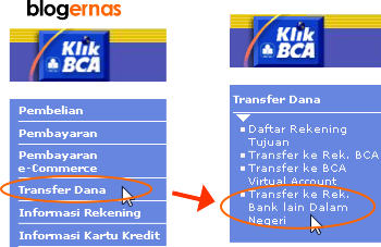 Cara Membuat Daftar Rekening Tujuan Transfer KlikBCA Online