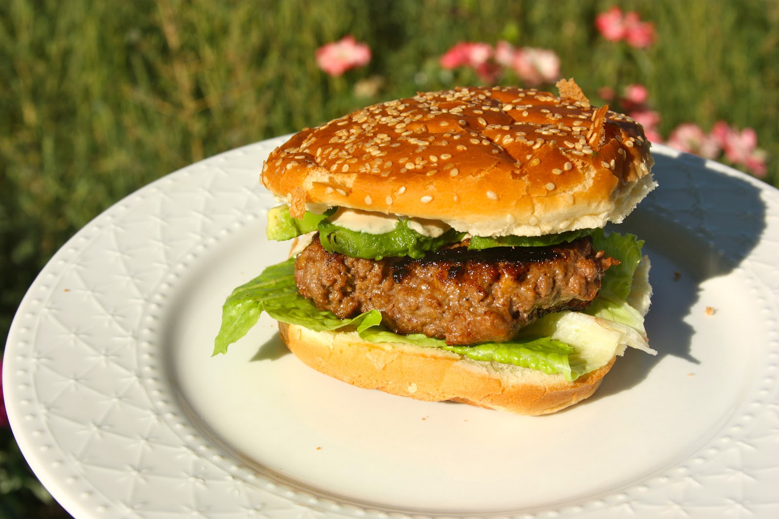 My Recipe Box BBQ Burger with Secret Sauce