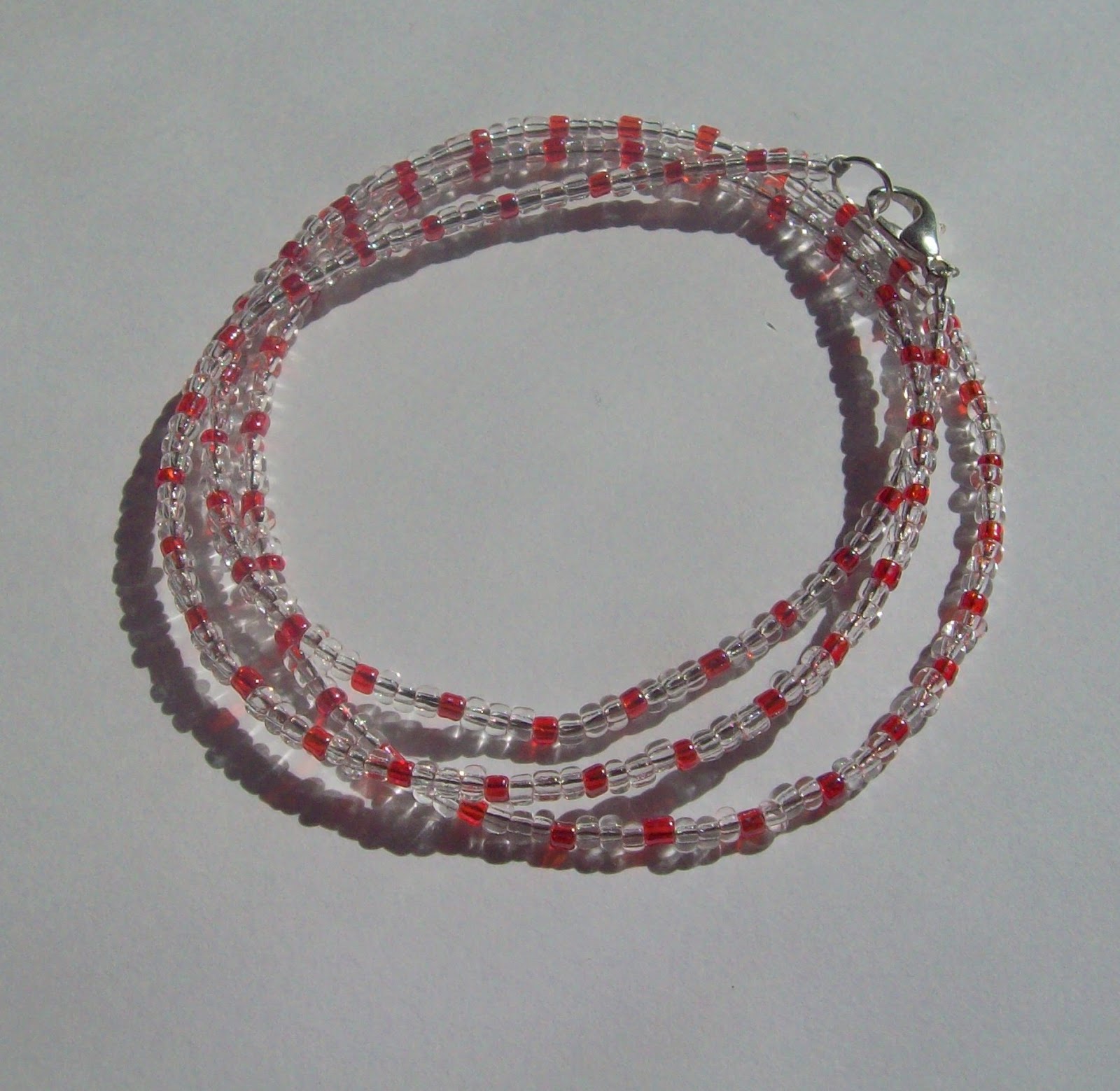 The Philosopher's Wife Beaded (Christmas?) Bracelet