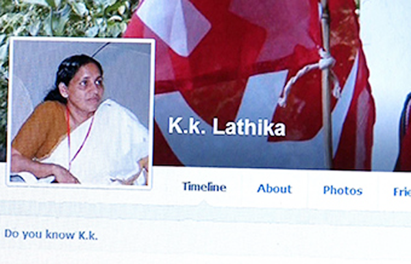  MLA K K Lathika against journalist, Kannur, Controversy, Facebook, Poster, Election, Report, Medical College,