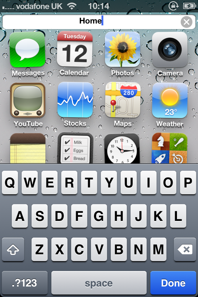 PageNames: Jailbreak Tweak To Name Your iPhoneâ€™s Home Screen Pages