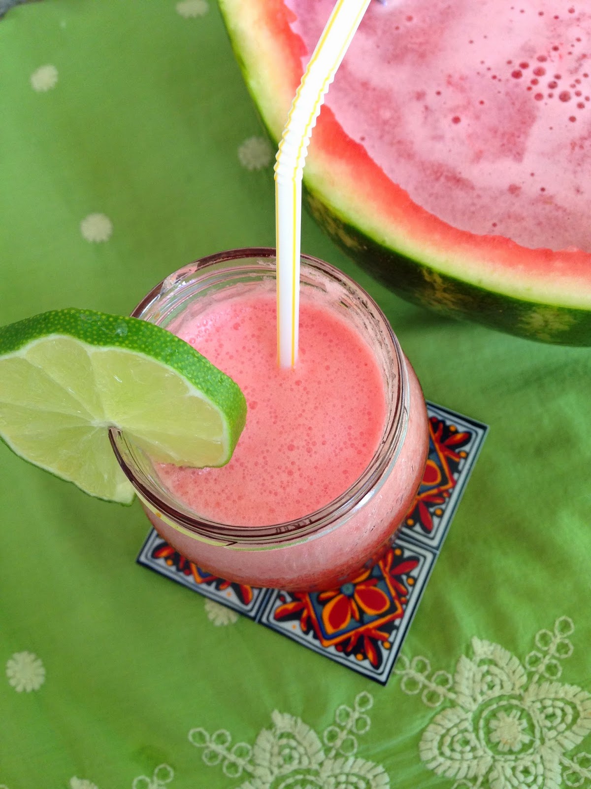 Graceful Imperfections AGUA FRESCA DE SANDIA(MEXICAN FRESH WATERMELON DRINK)