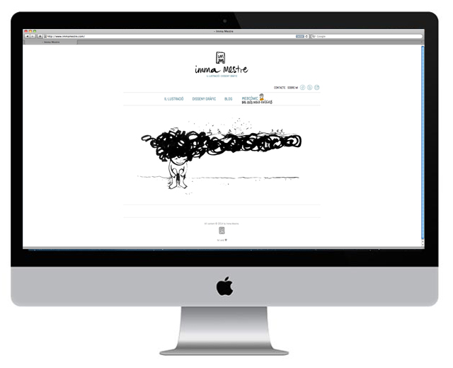 imatge de la pàgina d'inici de la nova web ©imma mestre cunillera imatge de la nova web ©imma mestre cunillera