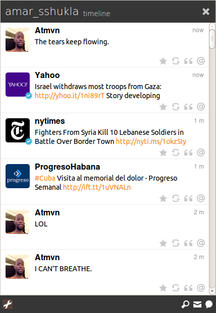 Turpial app twitter client for Ubuntu Turpial