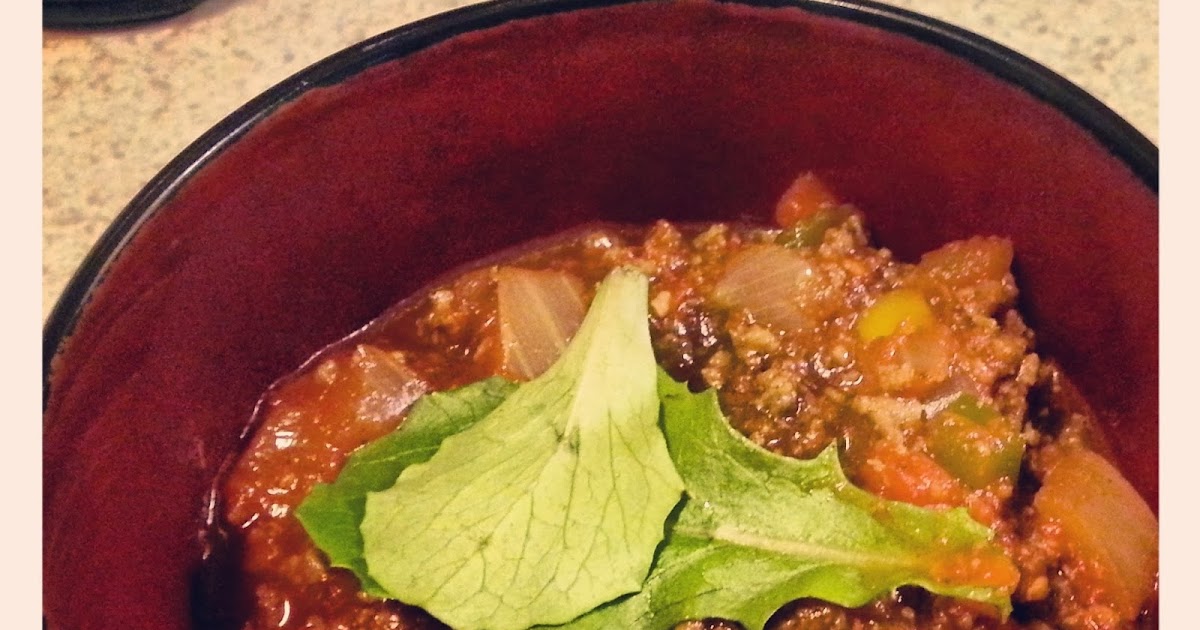 Low Fat and Naturally Sweet Venison Chili
