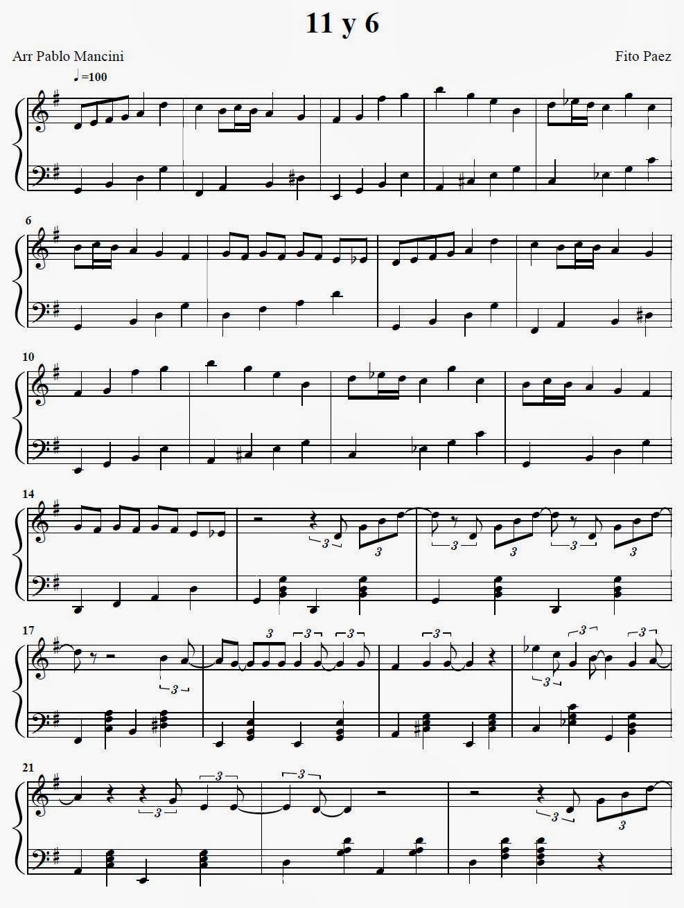 FITO PARTITURA fito partitura: