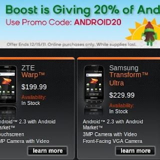 Discount coupons for boost mobile phones