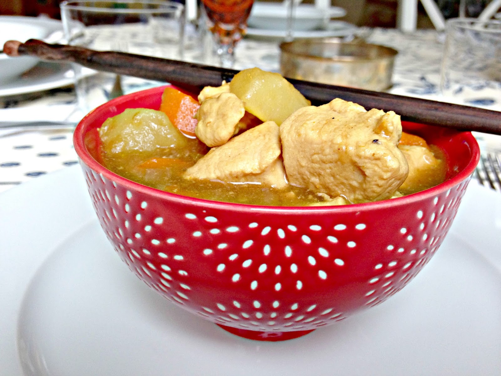 Nuts about food Japanese curry