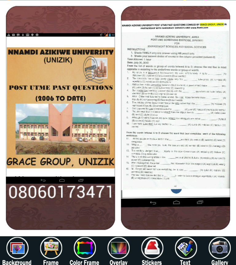 UNIZIK STUDENT ASSOCIATION GOVT. ADVERT FOR UNIZIK POST UTME TO BE OUT