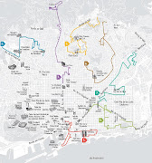 . staan die metro, wandelingen te voet en enkele bustrajecten combineren: . (barcelona metro walks)