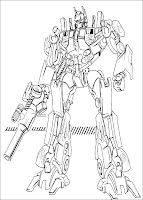 Transformer Coloring Pages