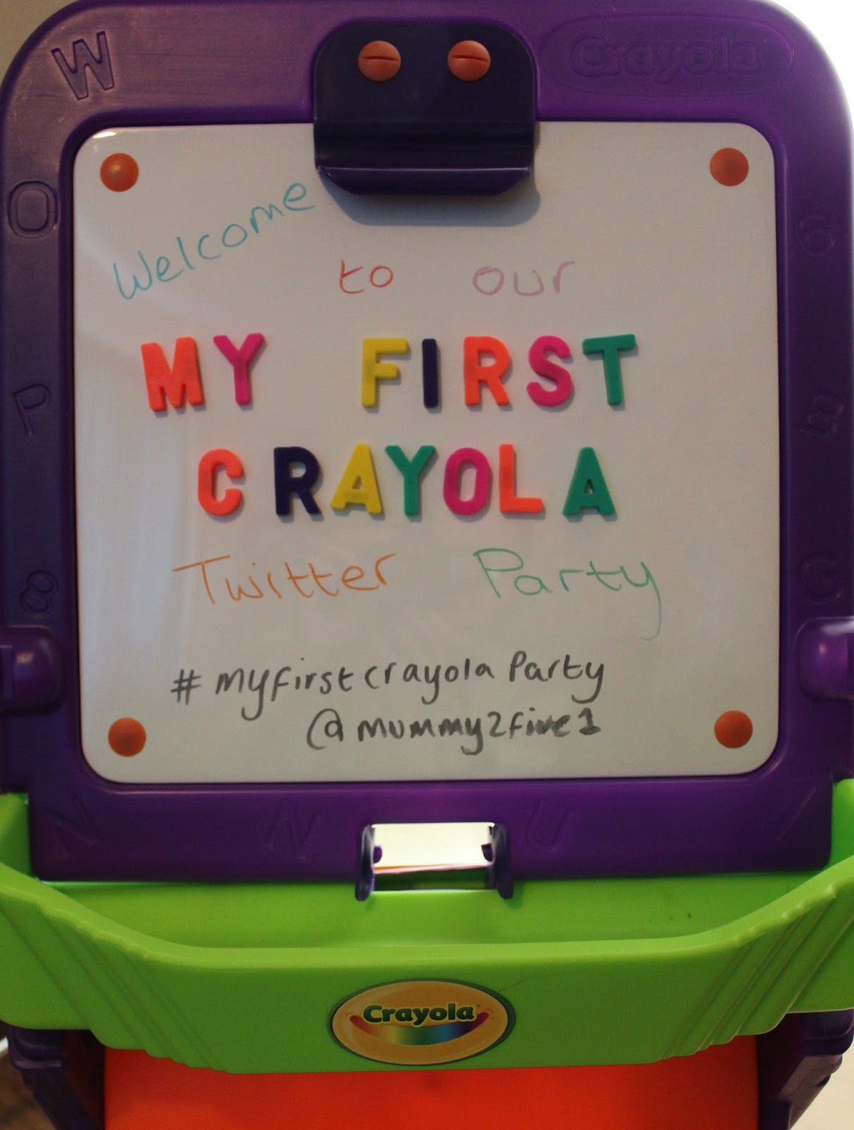 Craftaholic My First Crayola washable markers with palm grip