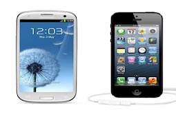 This comparison of the iPhone 5 and the Samsung Galaxy S III 