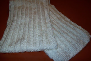 easy knitting pattern scarf, makkelijk breipatroon sjaal