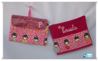 Maxi-neceser y toalla personalizada