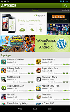 ماركت APTOIDE لتحميل جميع ألعاب وتطبيقات الاندرويد مجانا (بديل جوجل بلاي) ماركت APTOIDE لتحميل جميع ألعاب وتطبيقات الاندرويد مجانا (بديل جوجل بلاي)