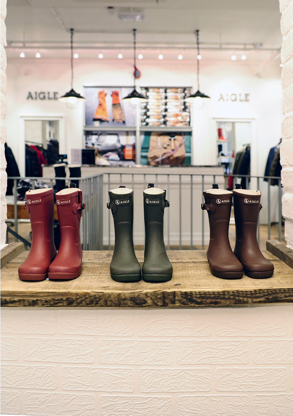 Nadia PR Aigle Boot Bar Heaven