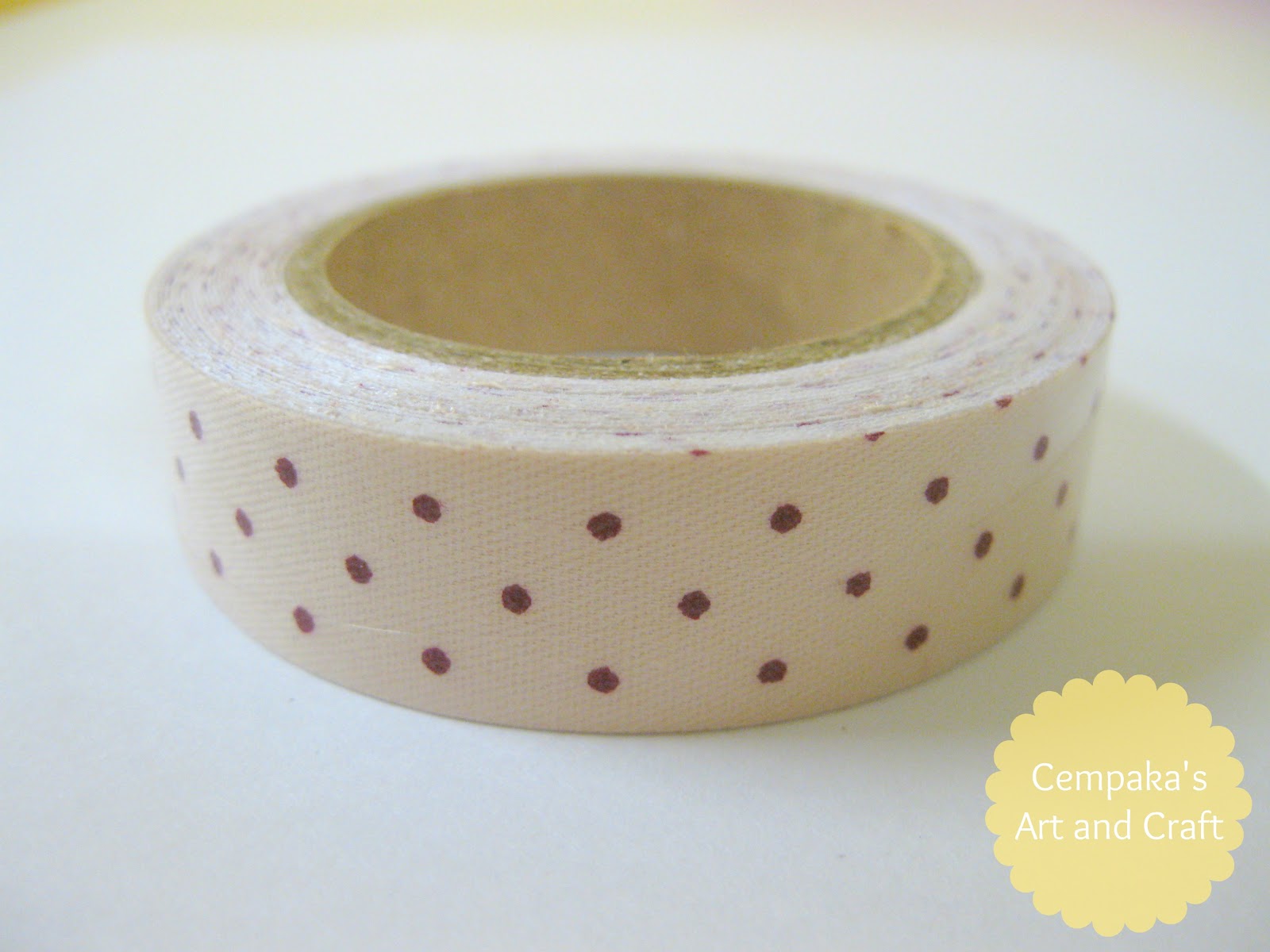 Cempaka's Art and Craft Shop fabric & masking tapes before it's