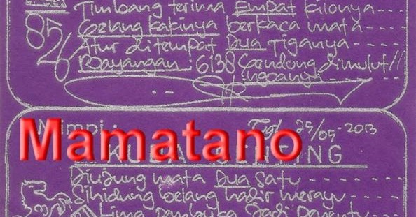 Syair Togel SGP Sabtu 24/05/2013 SmartBet99