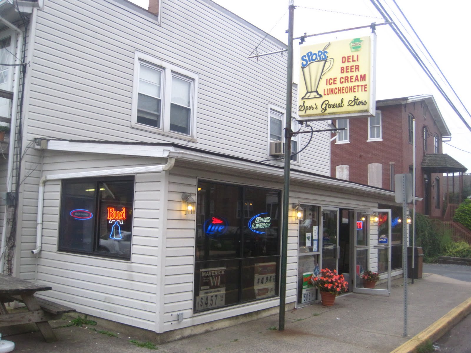 Drawing for Food QMart, Hot Dogs, and Spor's