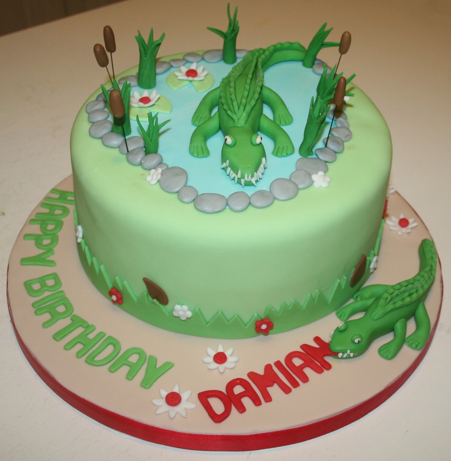 Lemon Tree Bakery Crocodile cake