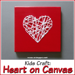 Heart on Canvas wesens-art.blogspot.com