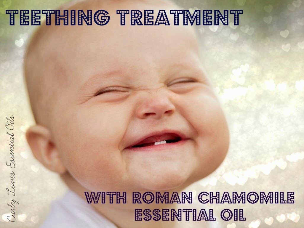 Curly Loves Essential Oils Teething Treatment with Roman Chamomile